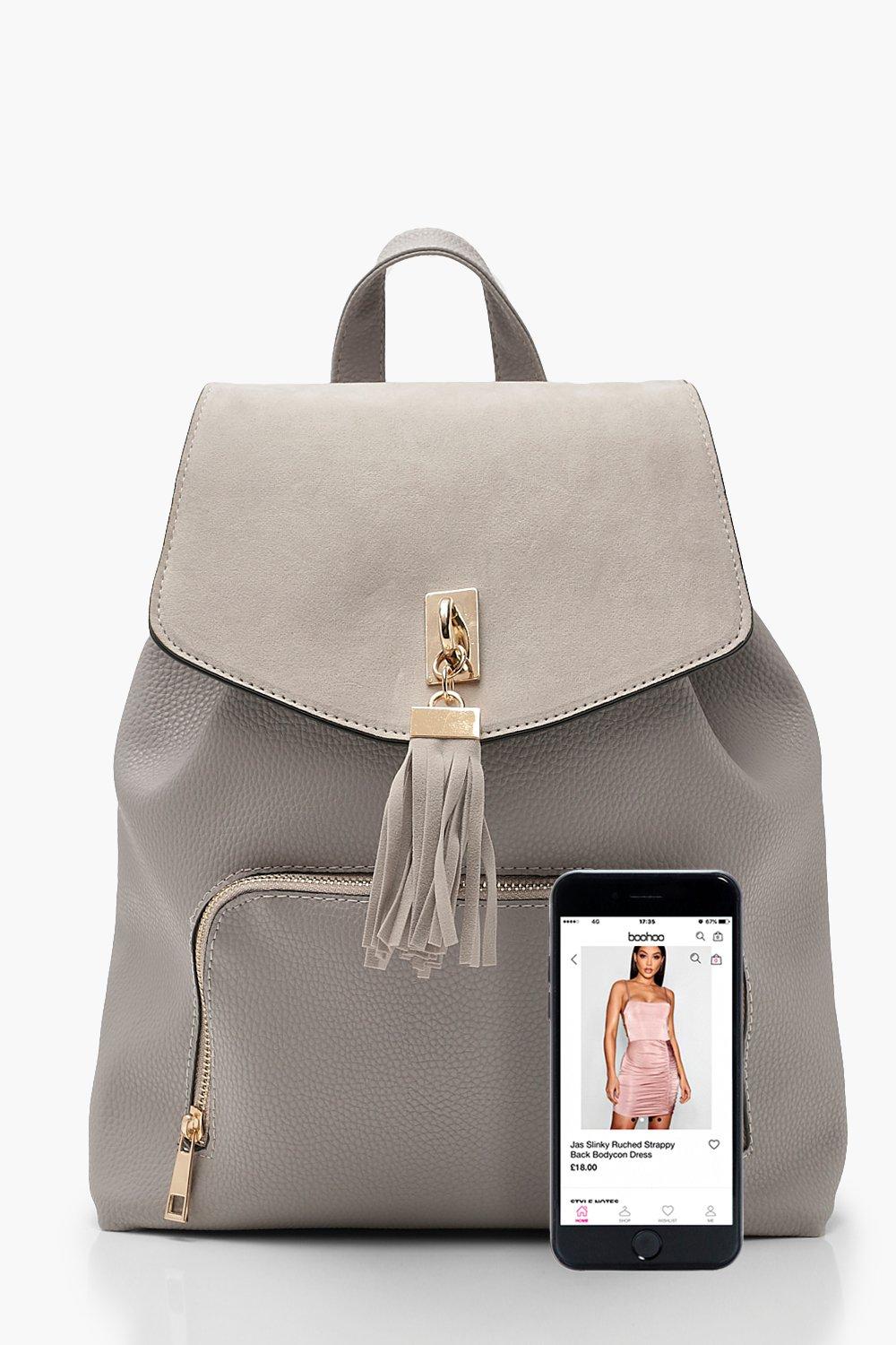 Boohoo rucksack discount