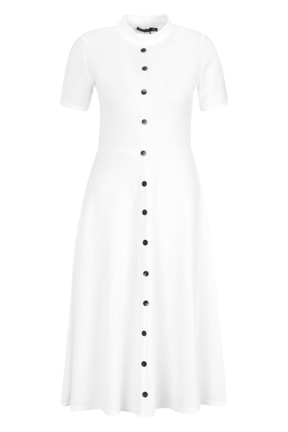 boohoo ivory dress