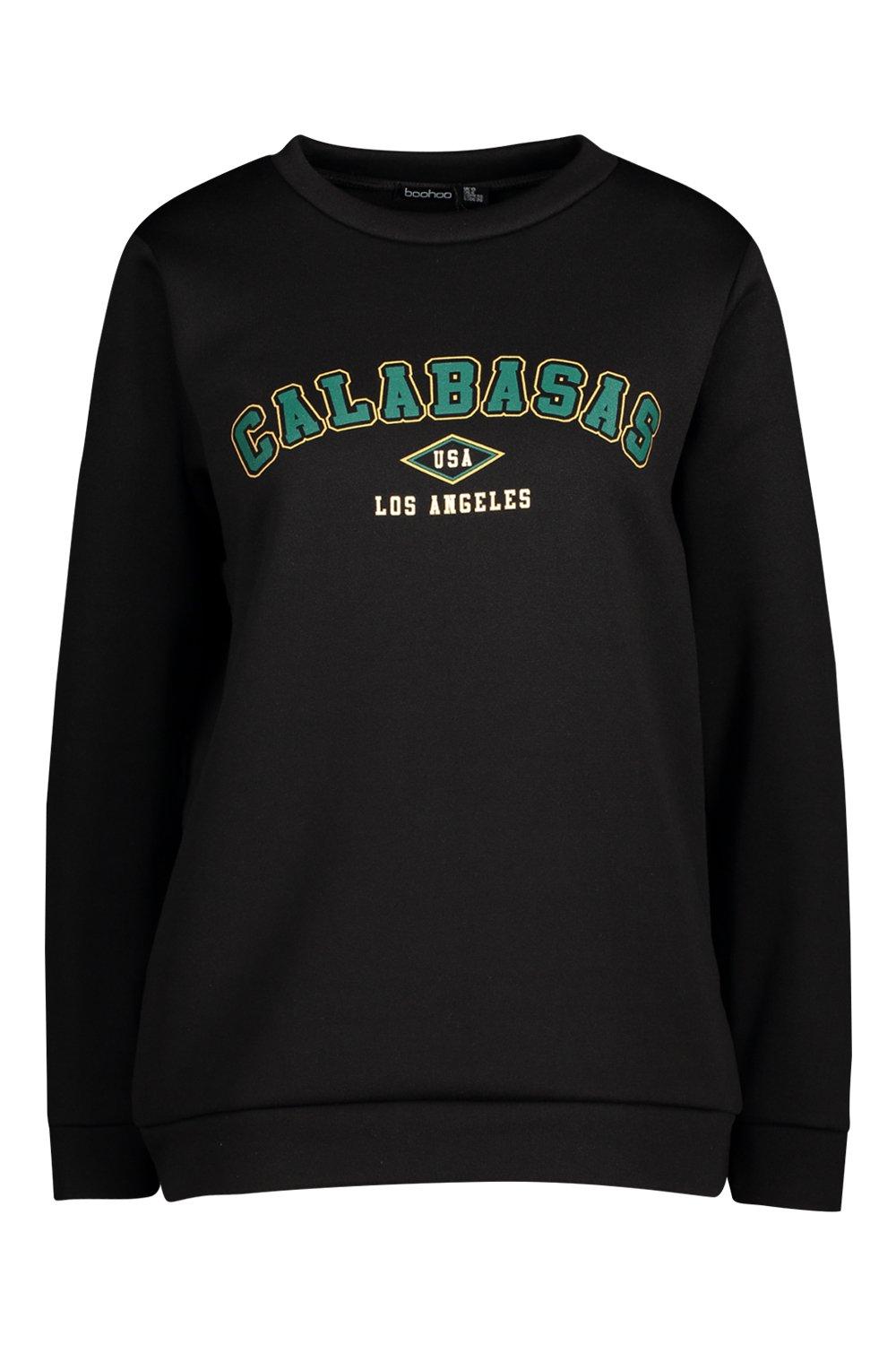 Black calabasas sweatshirt online