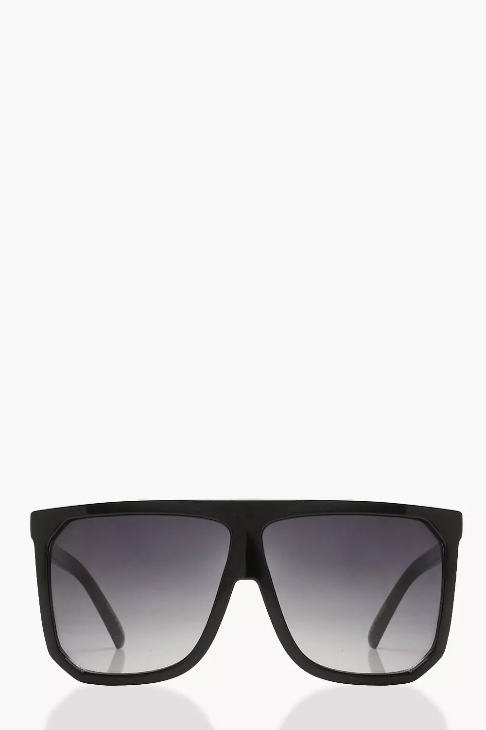 Black flat top sunglasses best sale