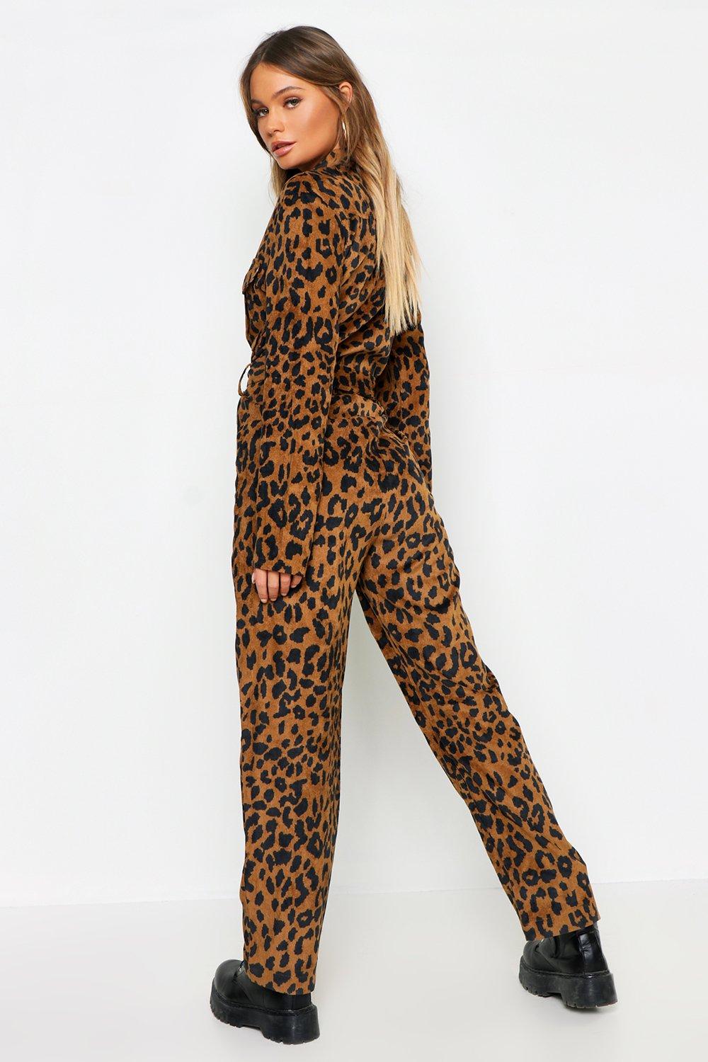 Leopard print hotsell suit womens