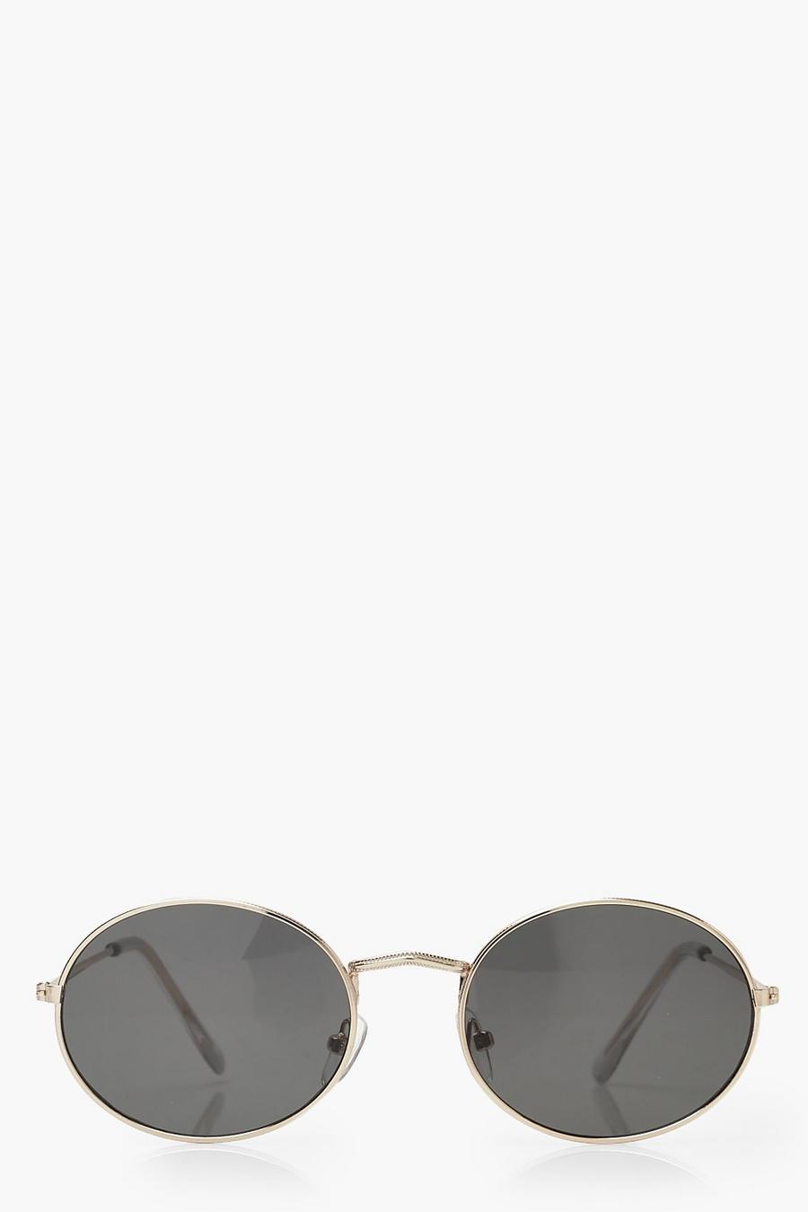 Round Gold Frame Sunglasses image number 1