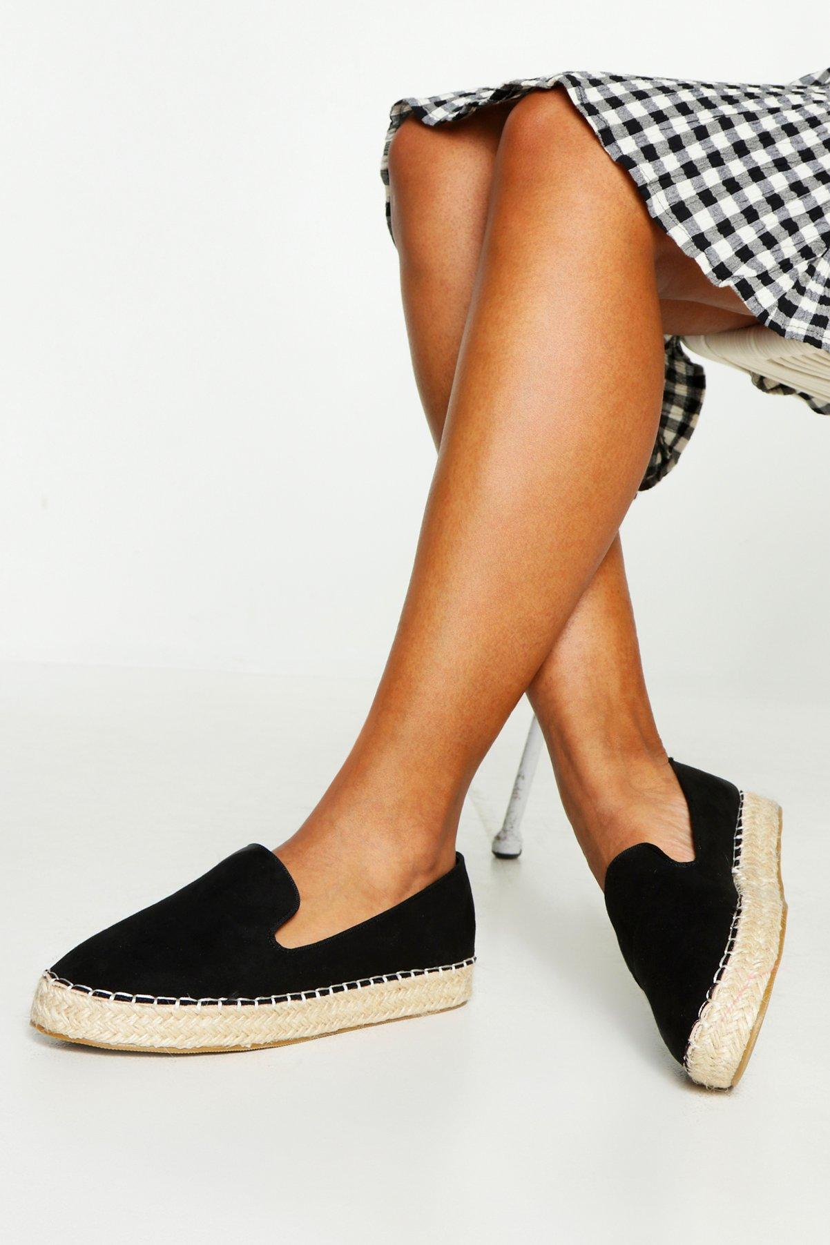 wide fit flat espadrilles