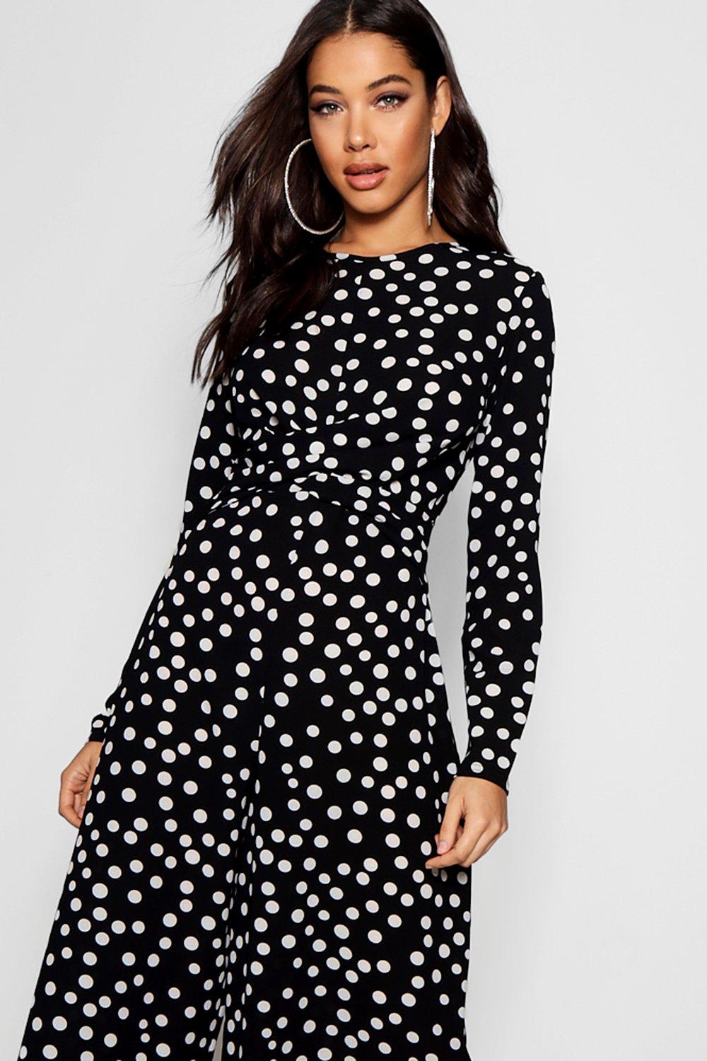 next spotty jumpsuit