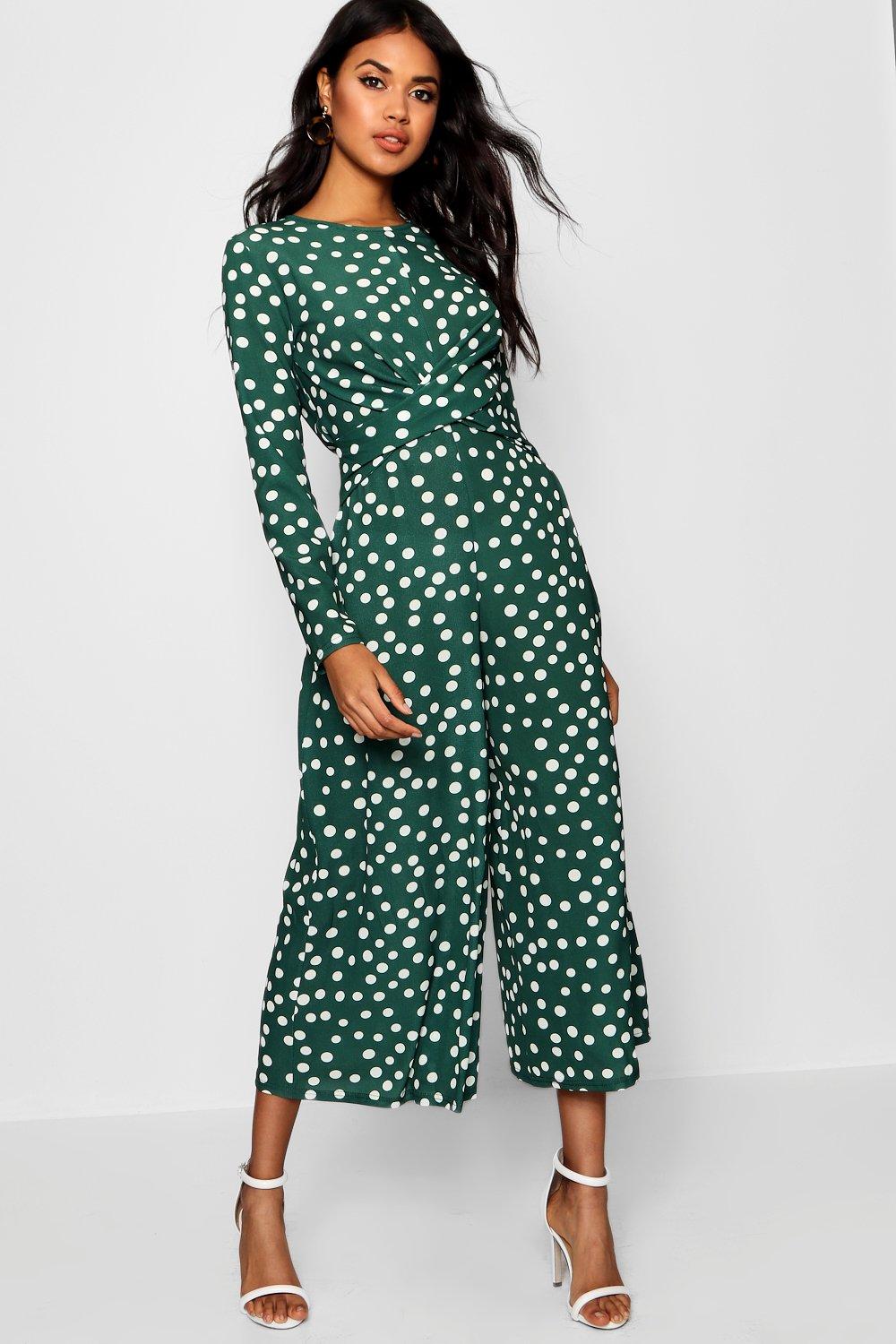 polka dot jumpsuit uk