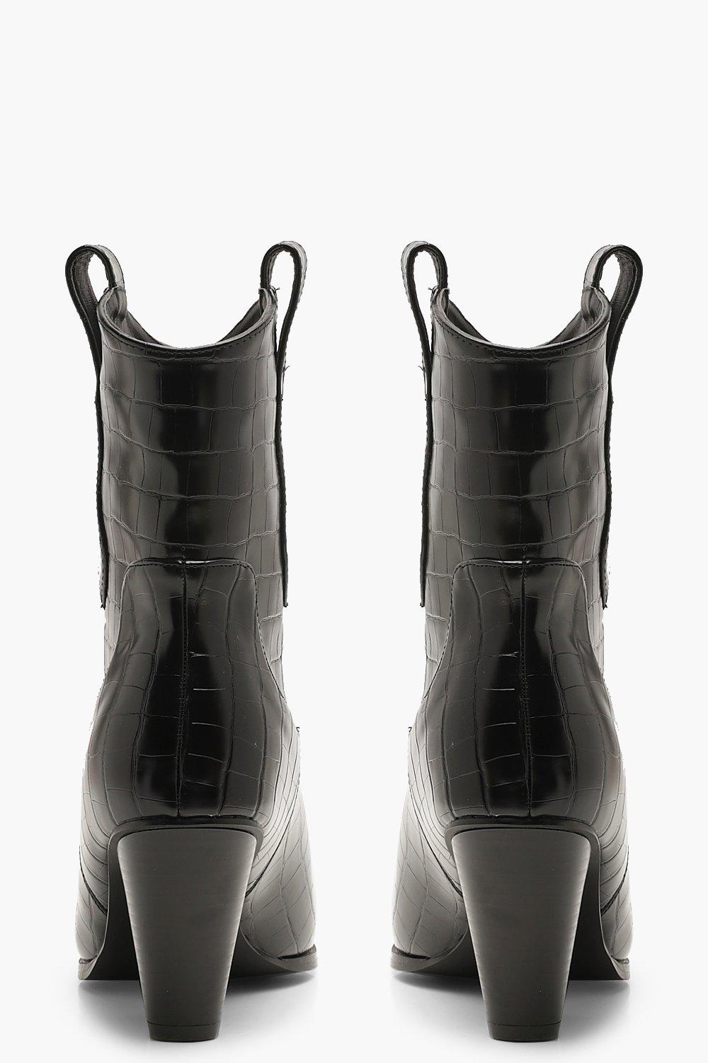 boohoo cowboy boots