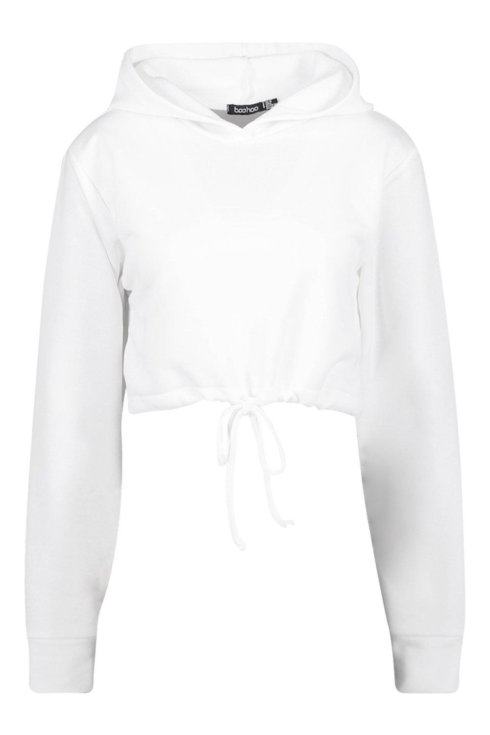 boohoo cropped hoodie