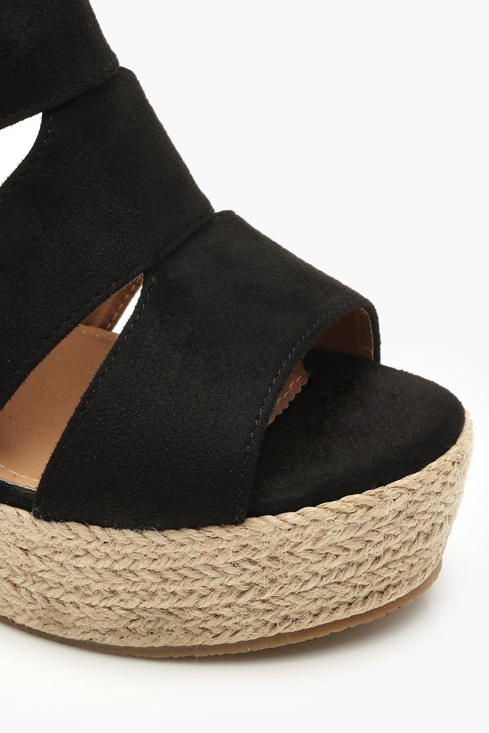 semelle espadrille compensée