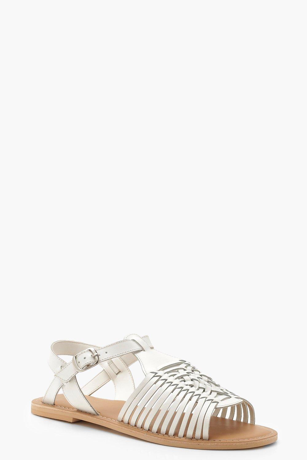 wide fit white sandals uk