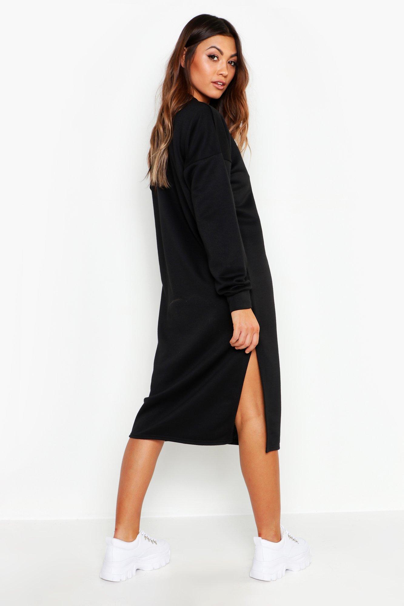 boohoo sweater dress