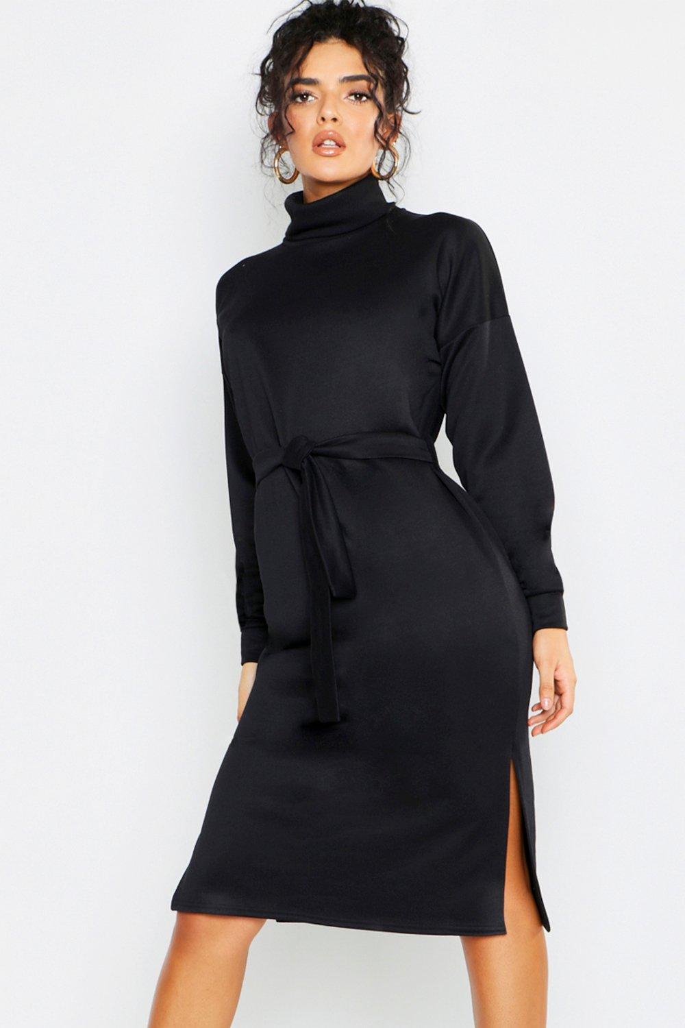 boohoo sweat dress