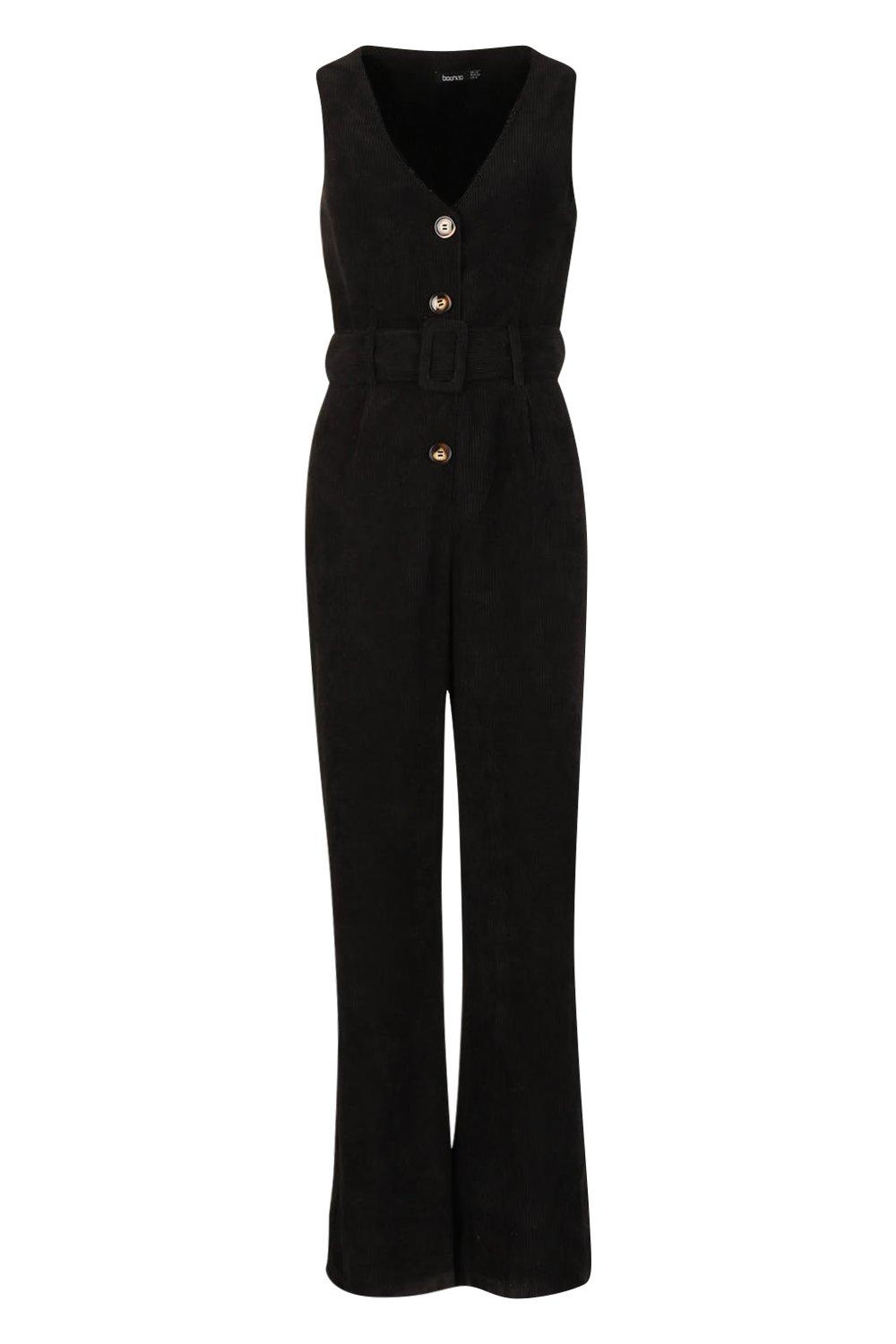 Pinafore best sale jumpsuit boohoo