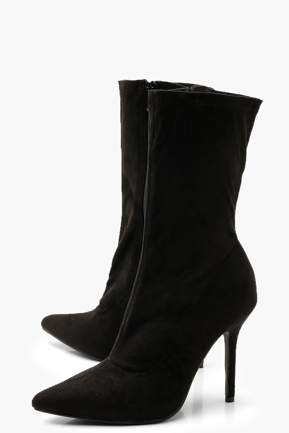 zip up sock boots
