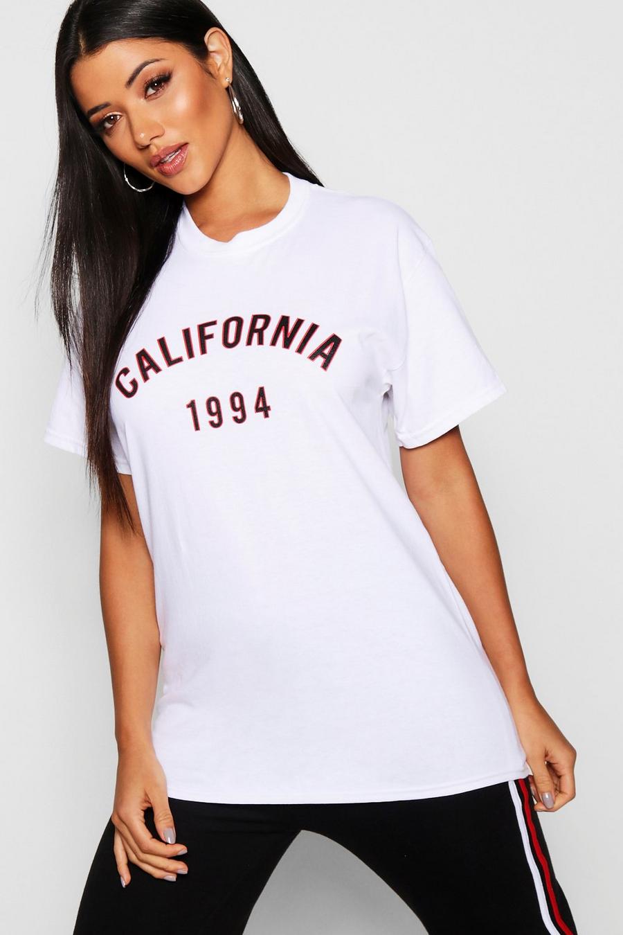 Camiseta con eslogan “California West Coast” image number 1