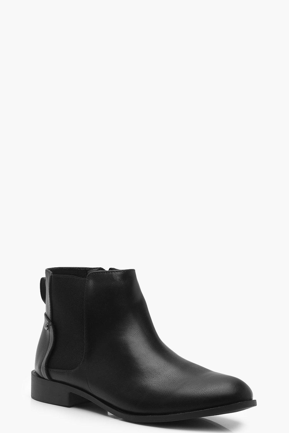 stud detail chelsea boots