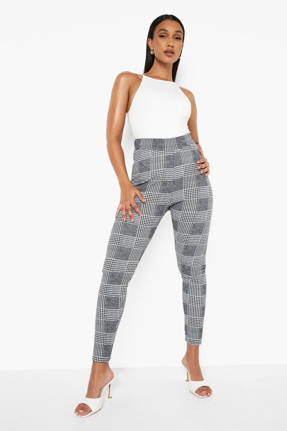 Boohoo clearance checked trousers