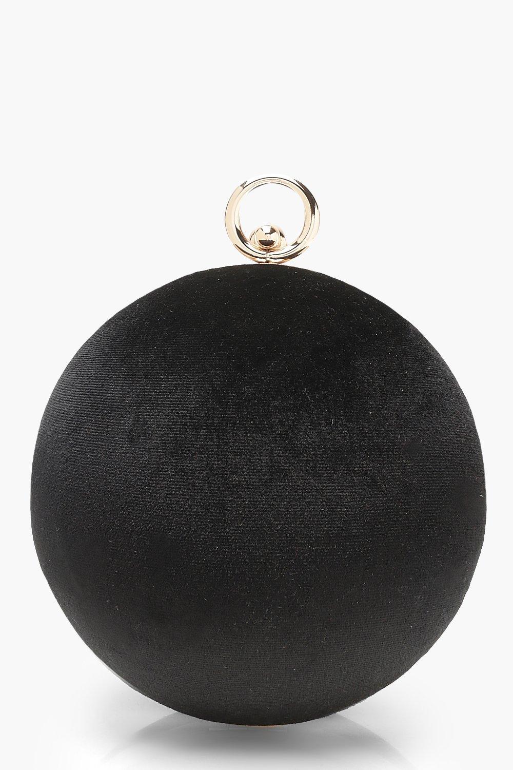 black sphere bag