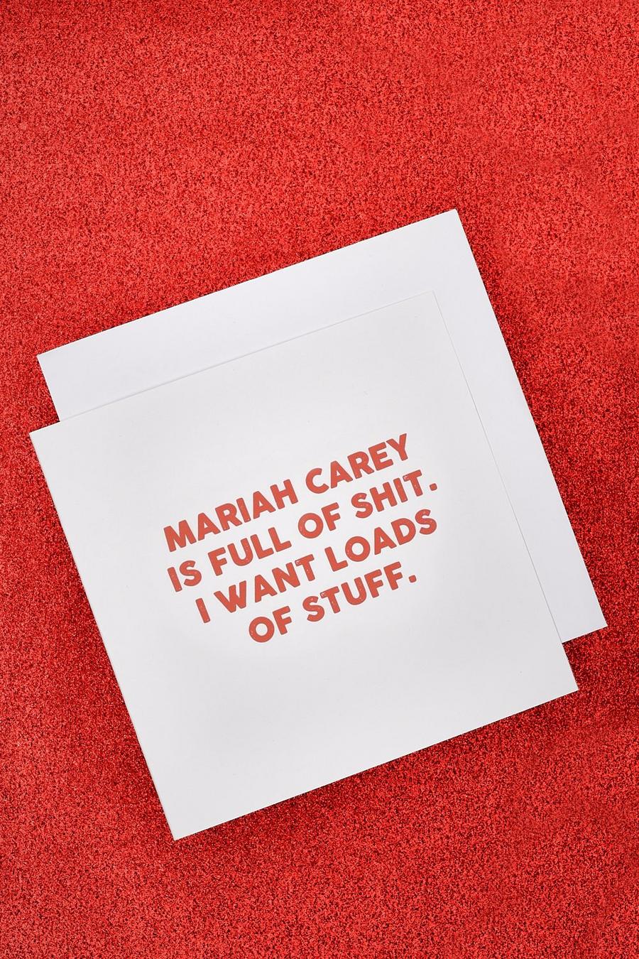 Tarjeta de Navidad de Mariah Carey image number 1