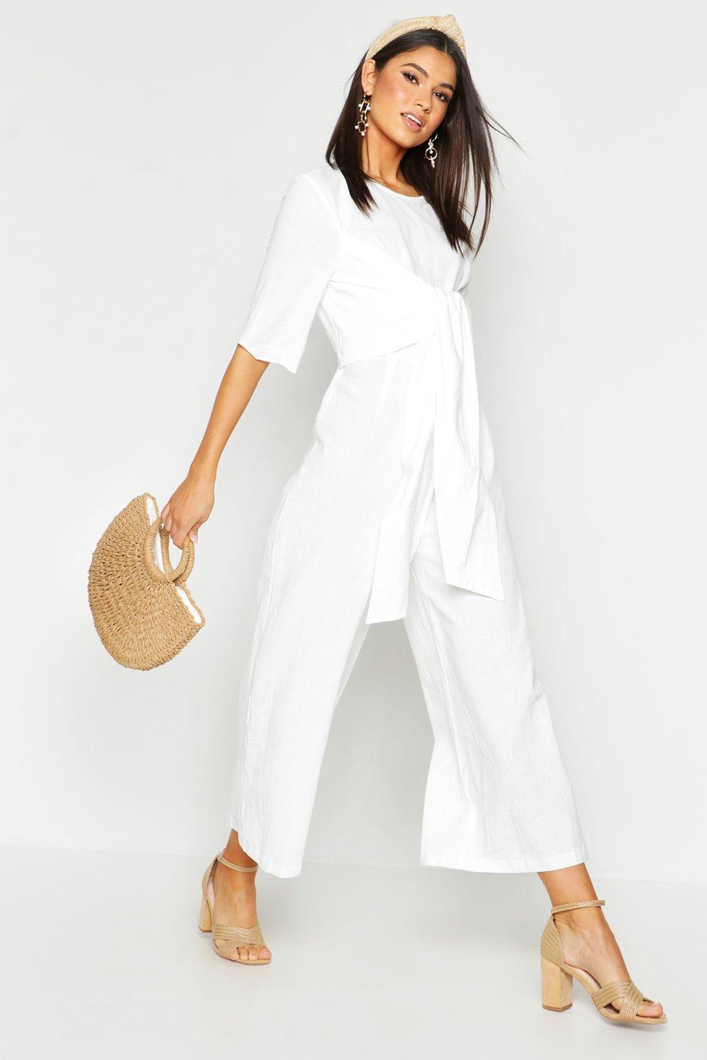 Boohoo Circle Handle Straw Bag