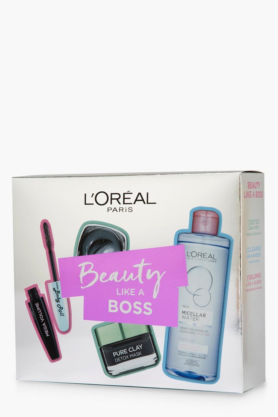 Silver Loreal Beauty Like A Boss With Clay Gift Set image number 1