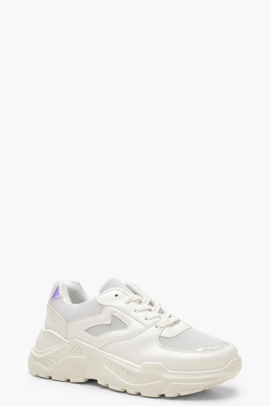 Chunky Sneakers With Contrast Panel image number 1