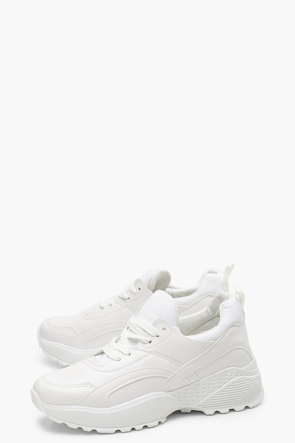 Dad hot sale white sneakers