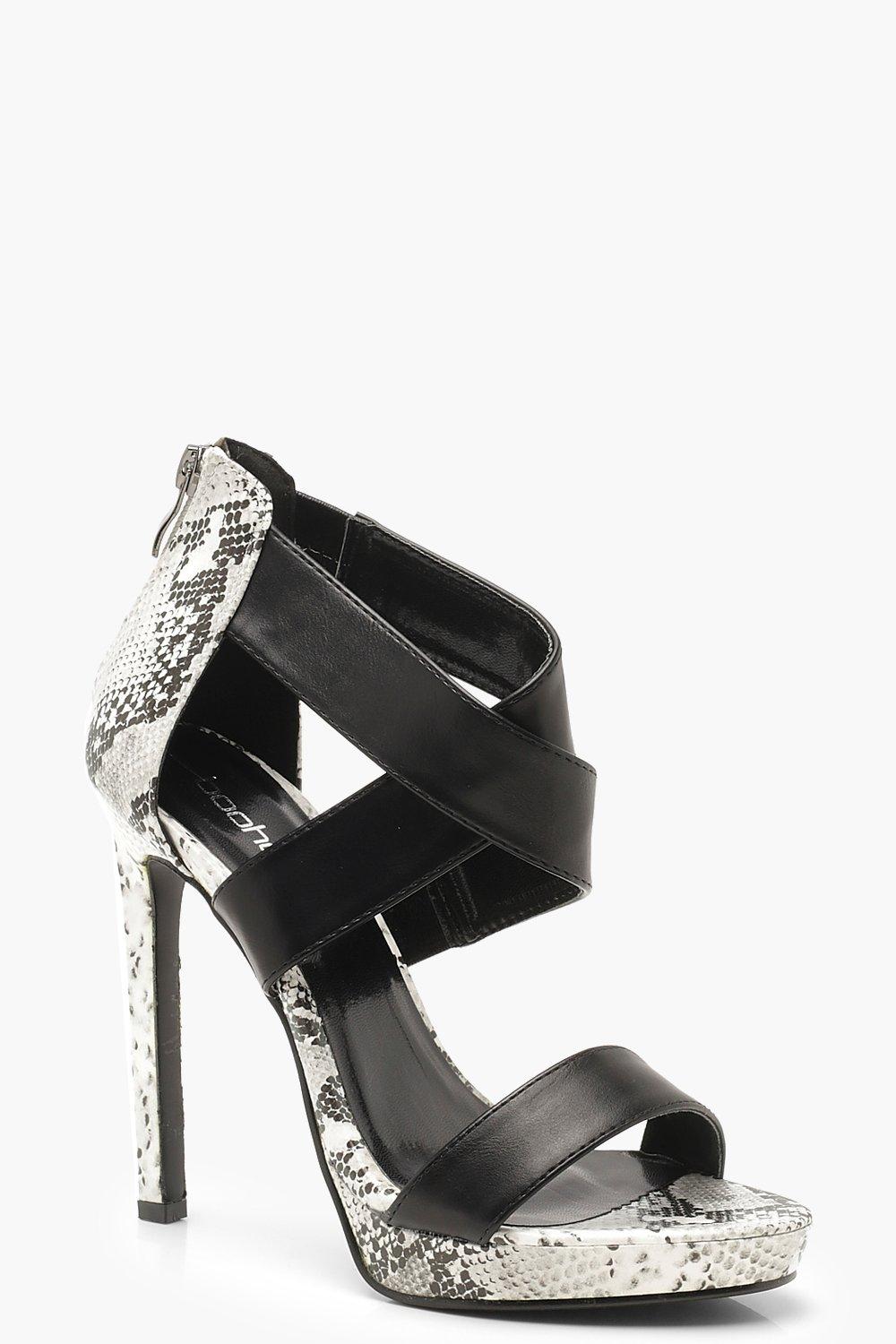 chaussures brides croisées