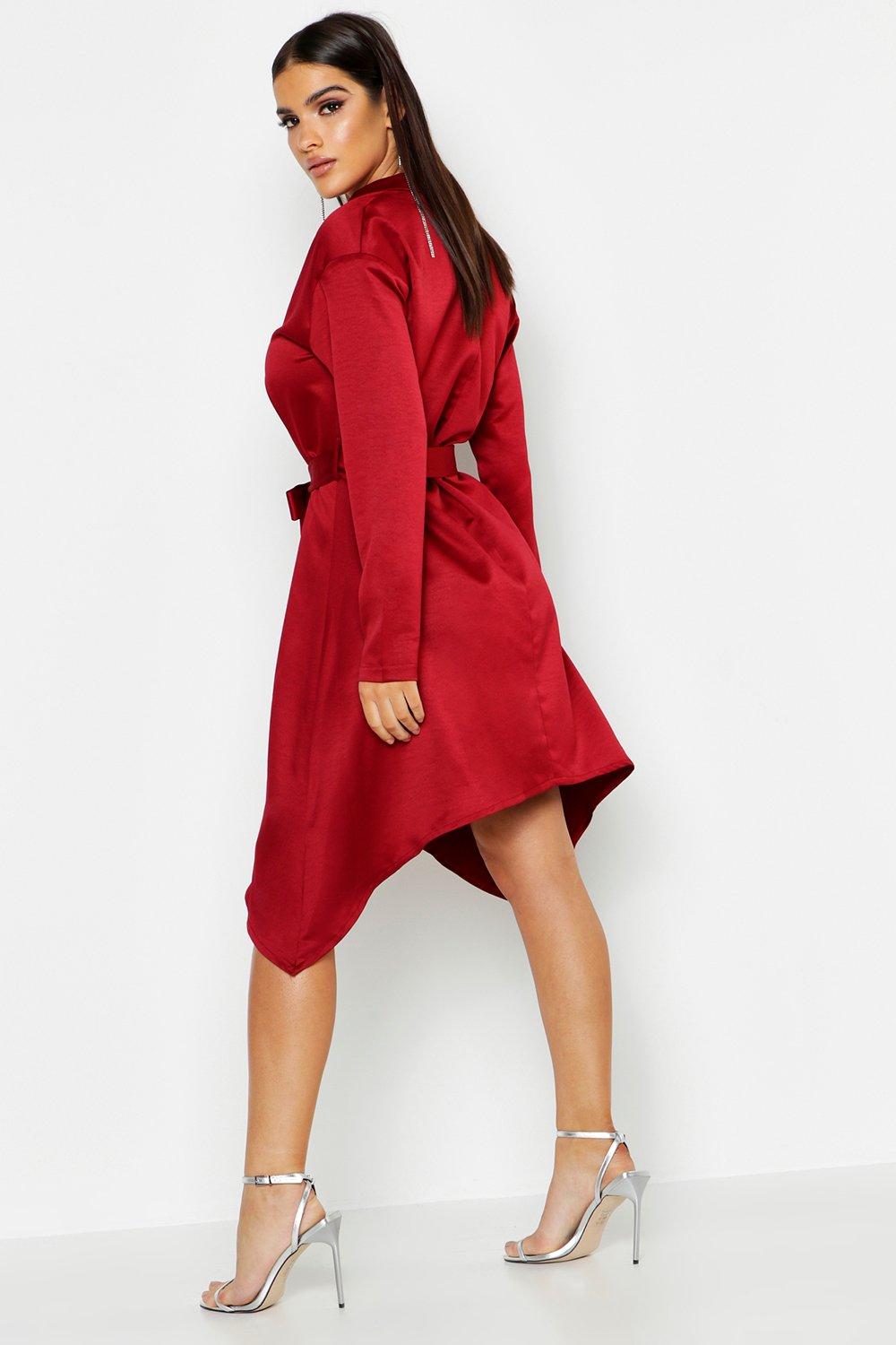 blazer dress with shoulder pads