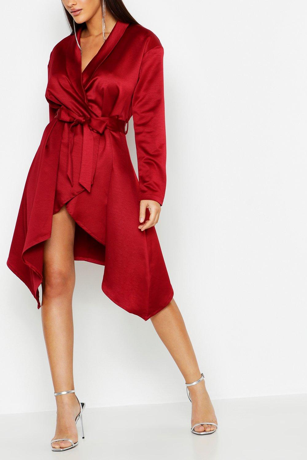 blazer dress with shoulder pads