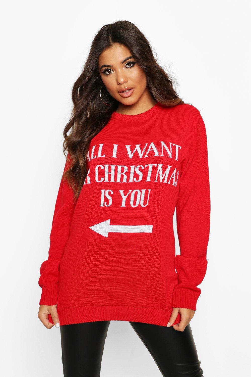 all i want for christmas sweater