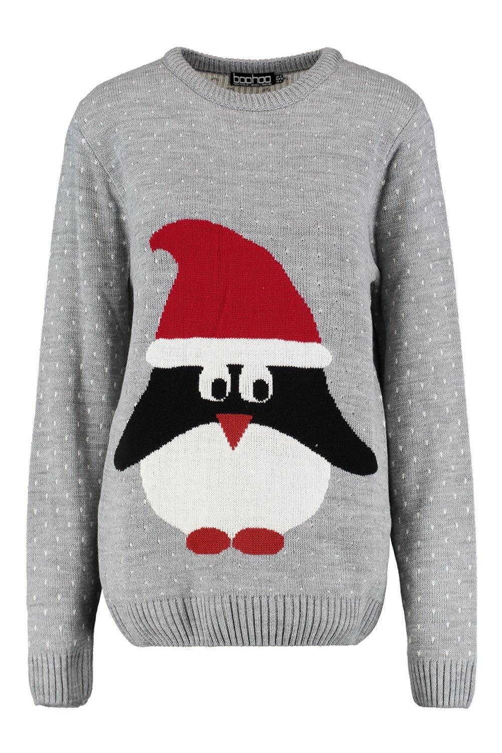Pinguin Met Kersttrui | boohoo