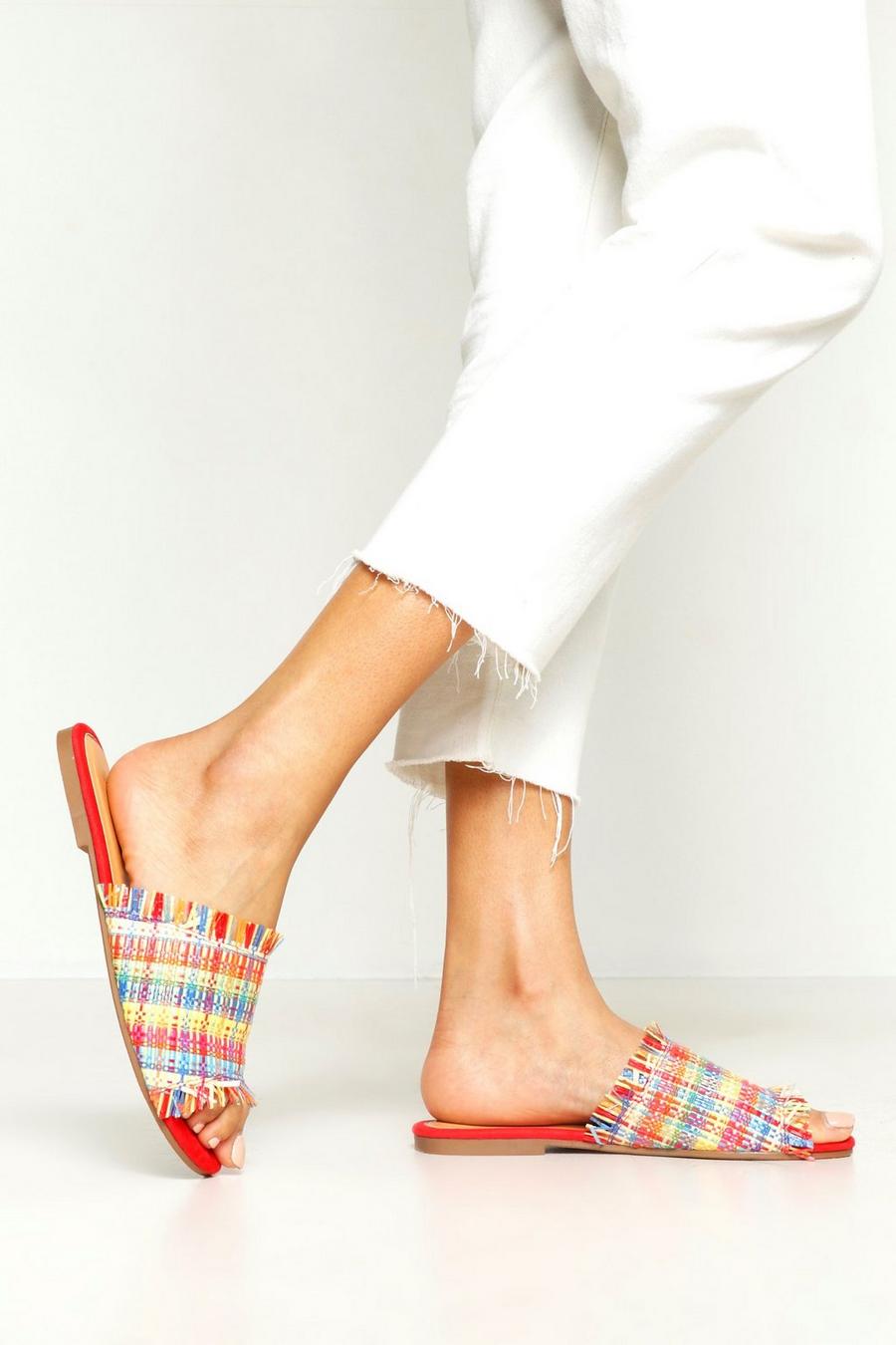 Woven Multi Colour Sliders image number 1