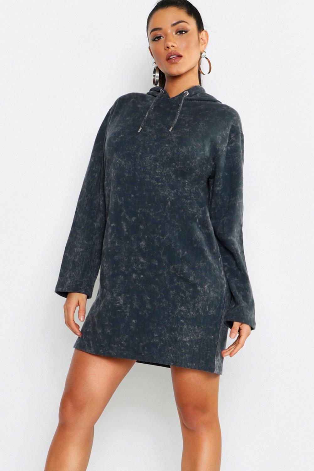 boohoo sweatshirt dress