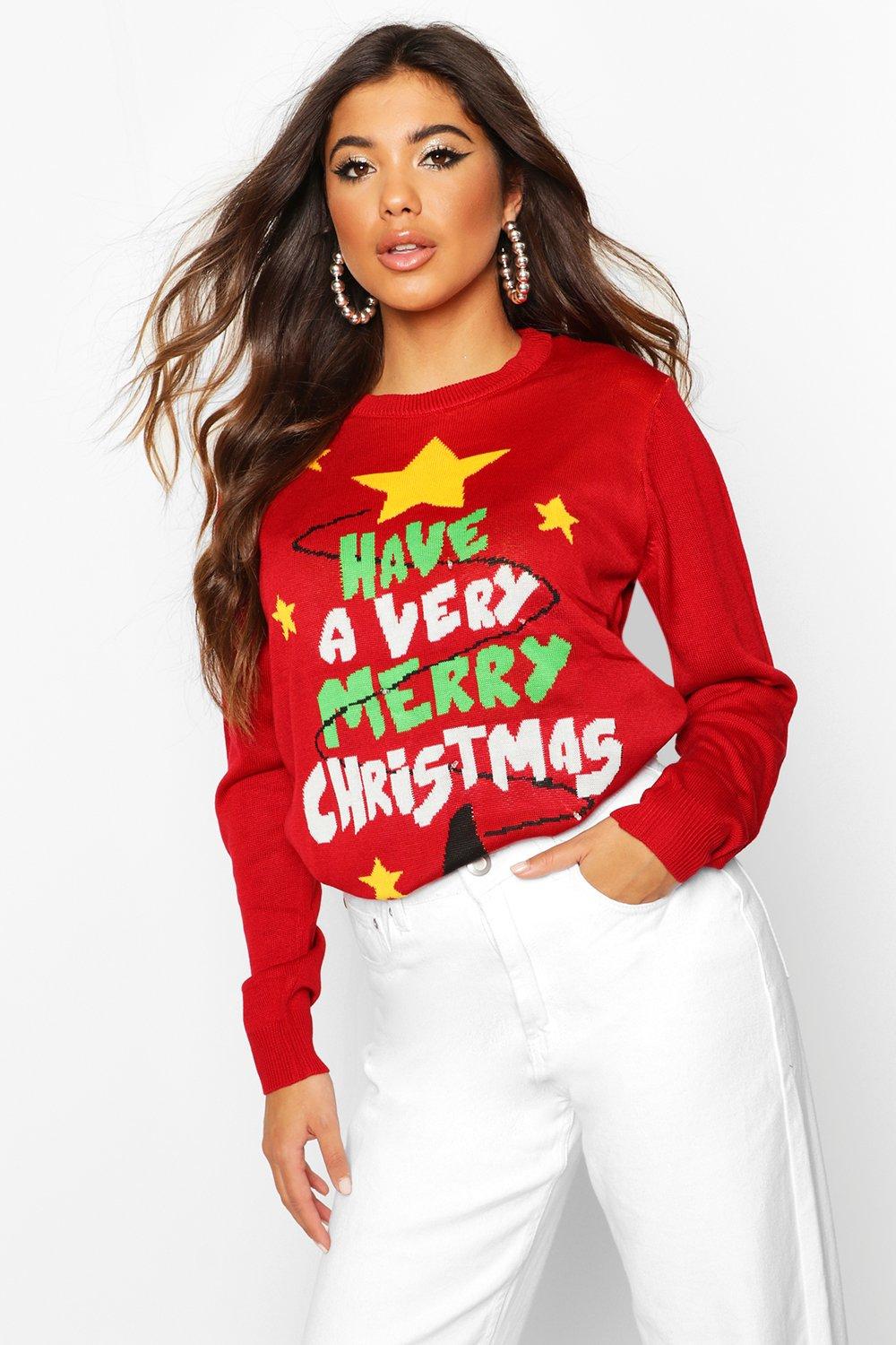 Light up 2025 christmas jumpers womens