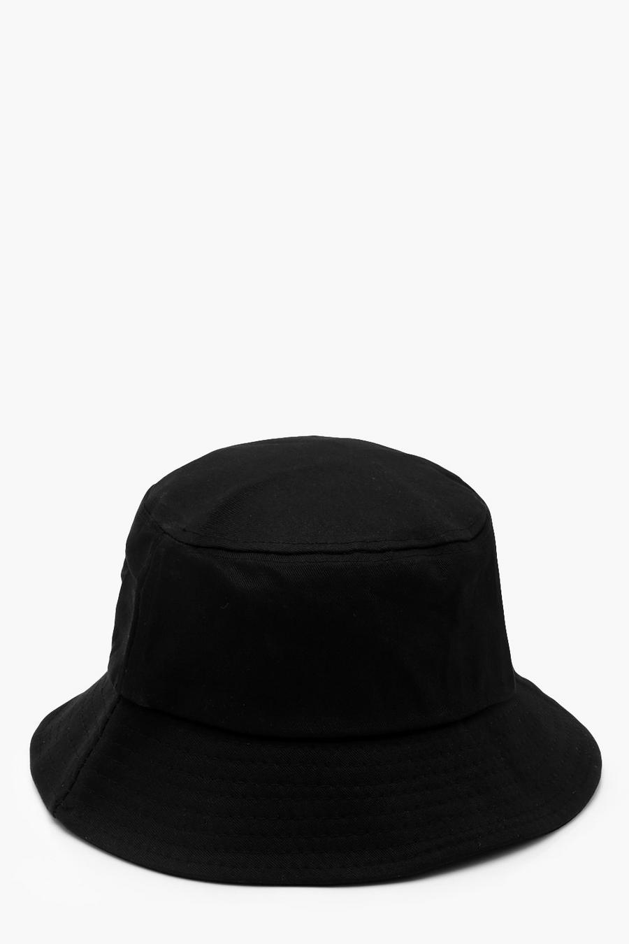 Black Bucket Hat image number 1