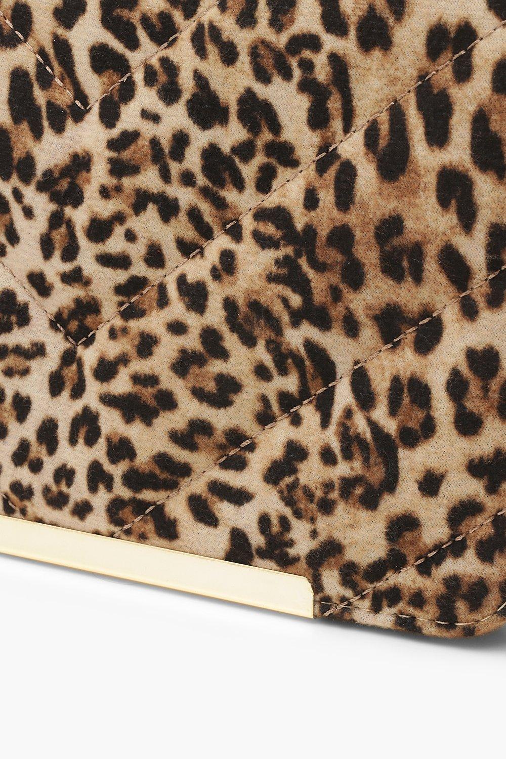 Boohoo leopard store print bag