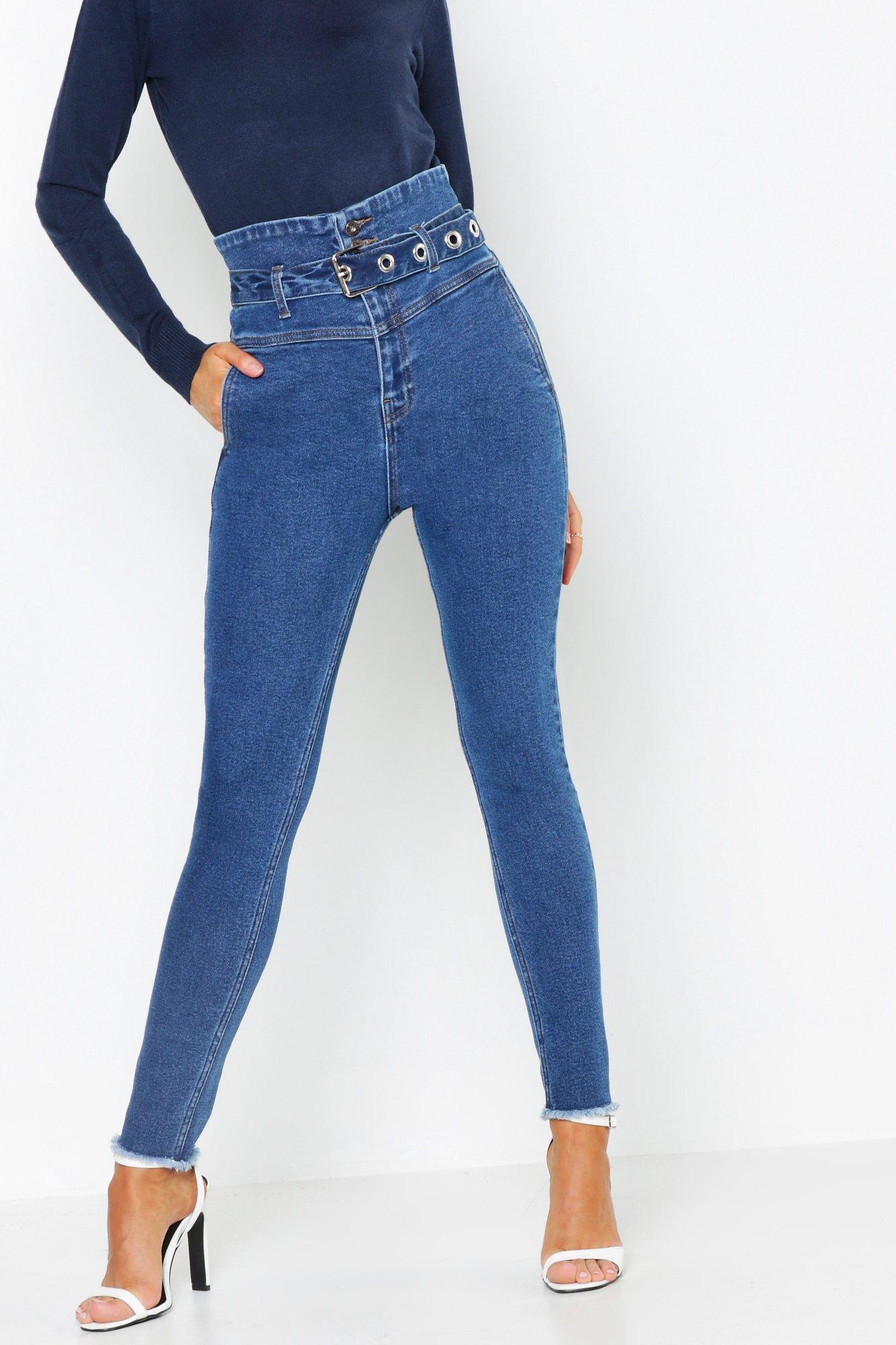 belted jeans