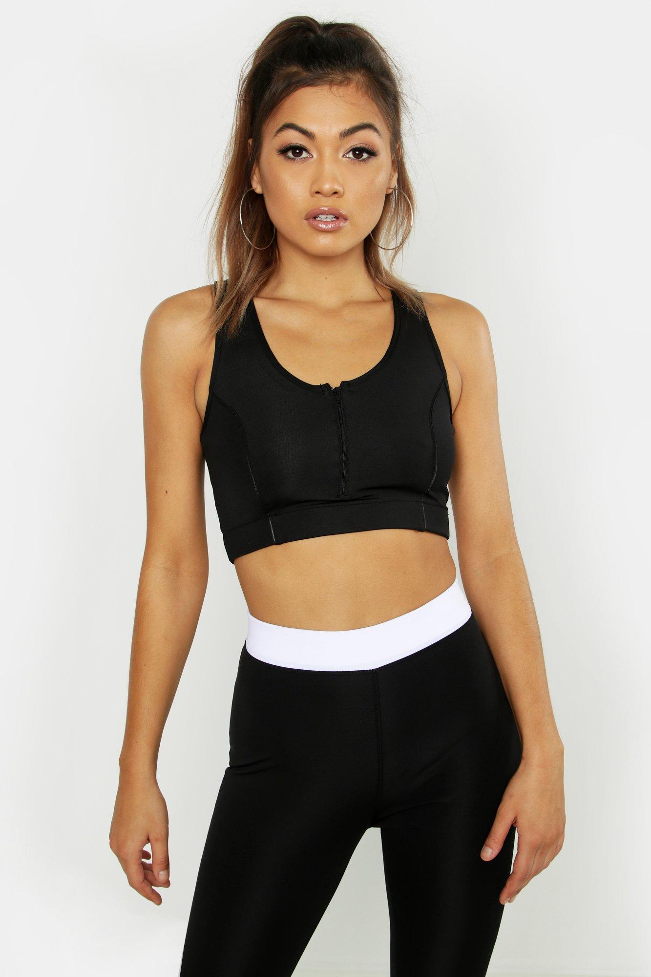 boohoo sports bra