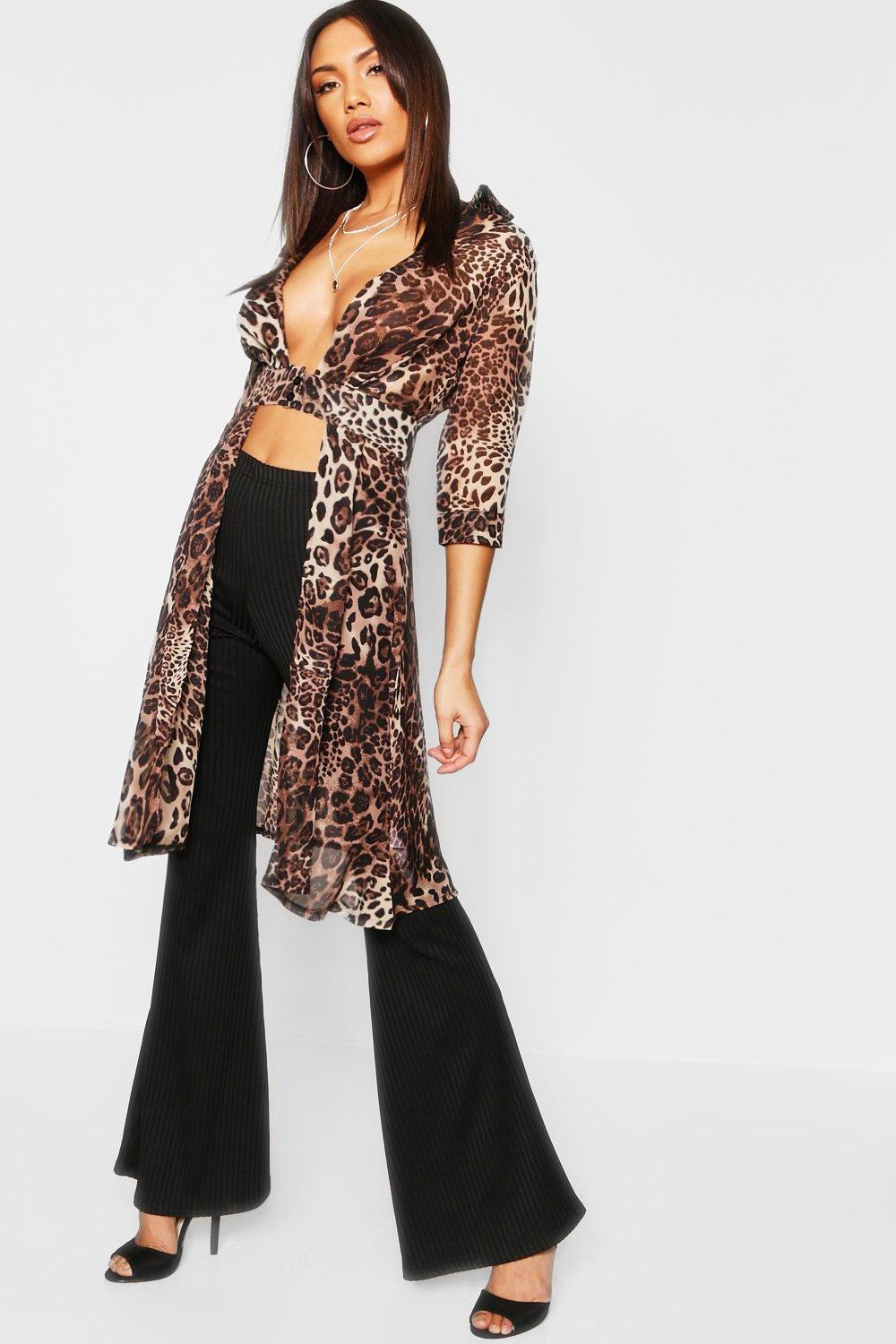 split maxi shirt