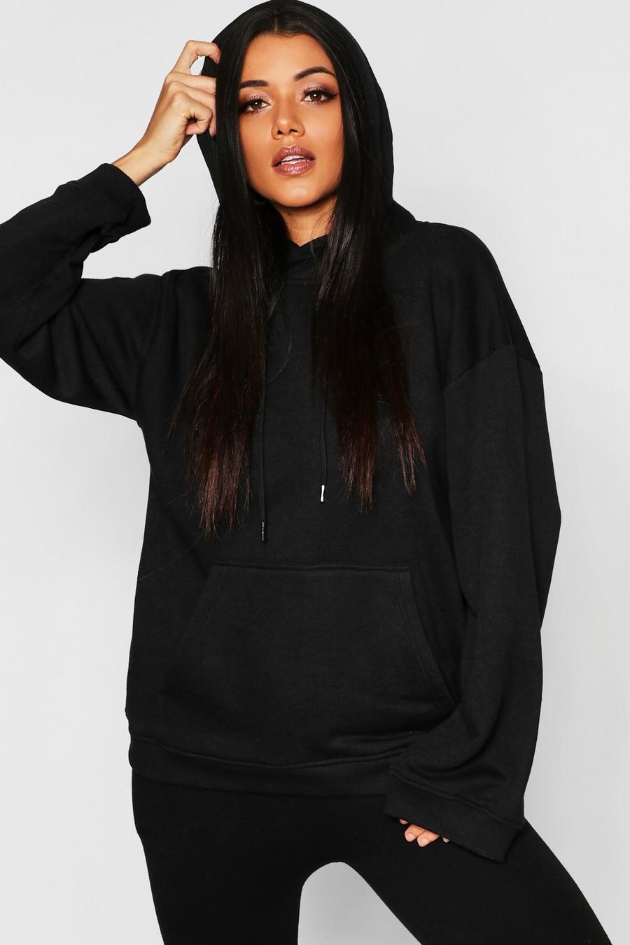 Slouch Fit Basic Hoody image number 1