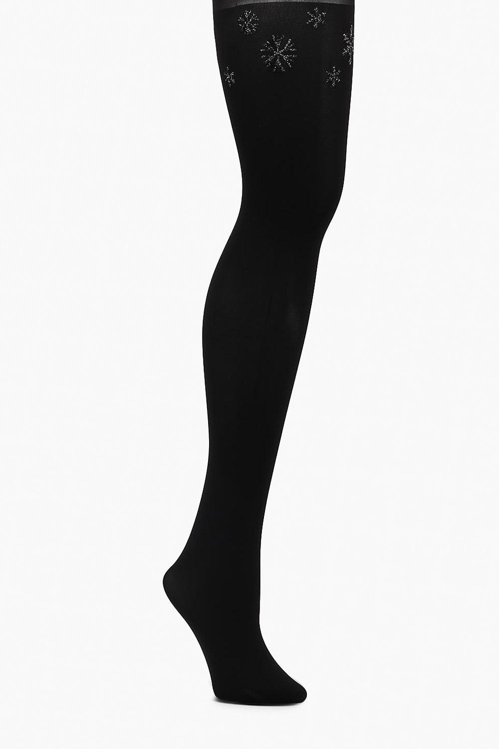 Snowflake tights on sale