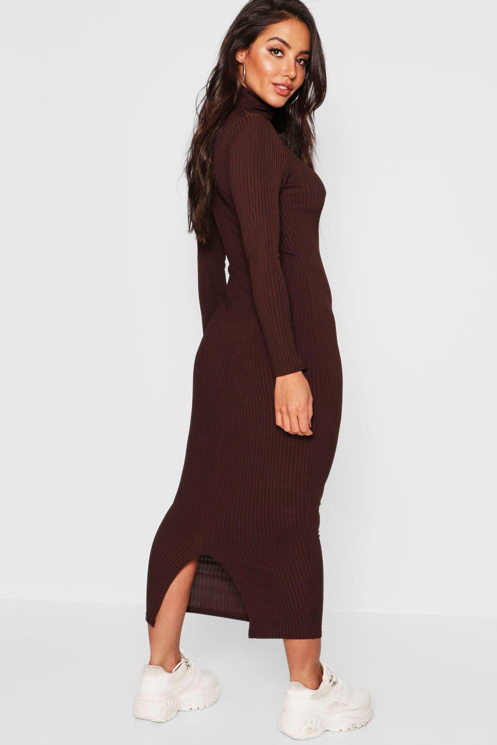 Boohoo 2024 ribbed dress