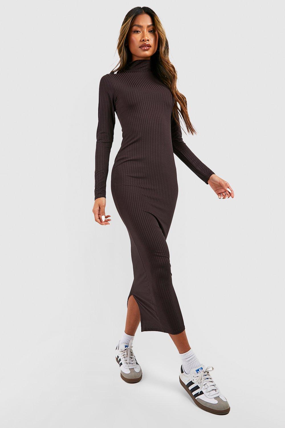 Boohoo turtleneck dress best sale