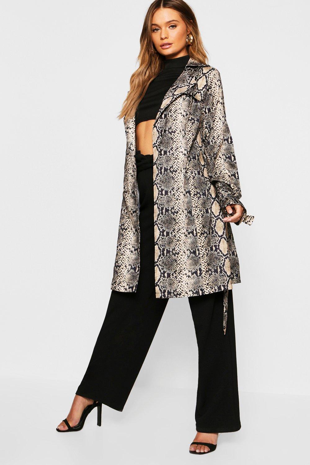 Snake Print Duster, Snake Print Pieces for Women Over 40