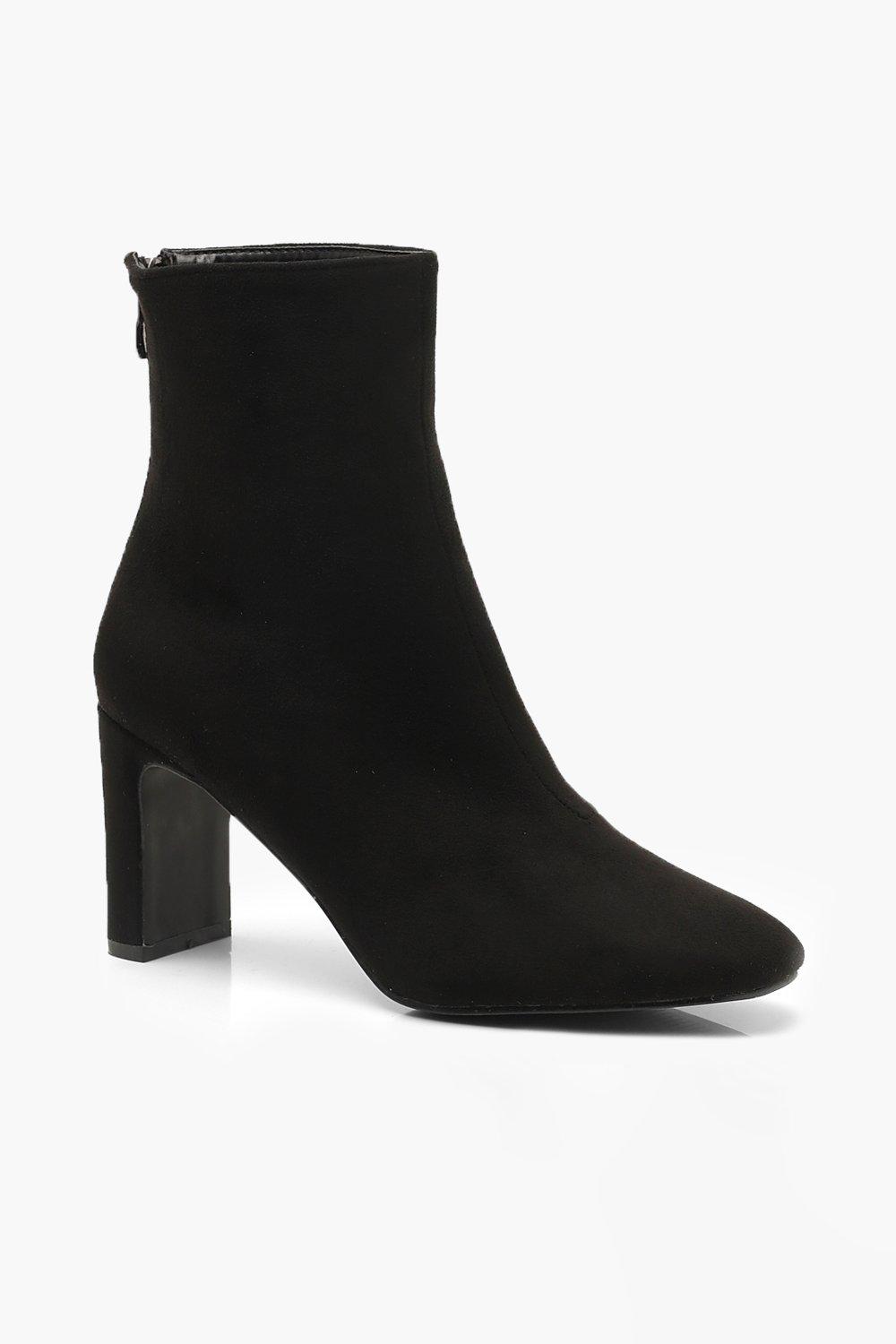 low heel shoe boots