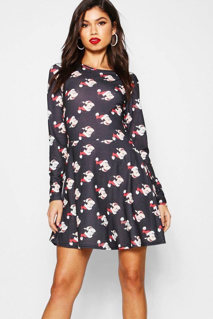 boohoo santa dress