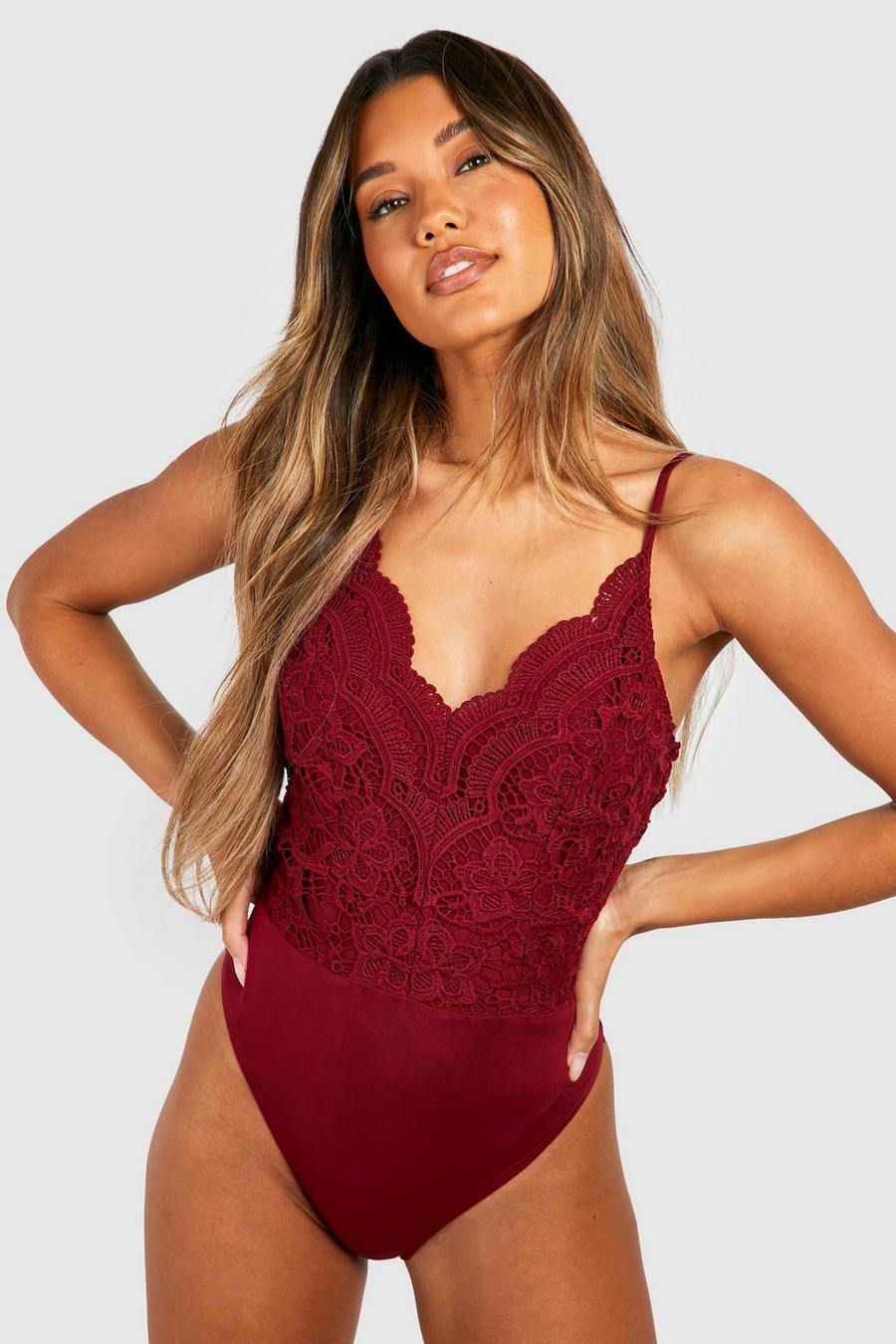 Lace Bodysuits for Women