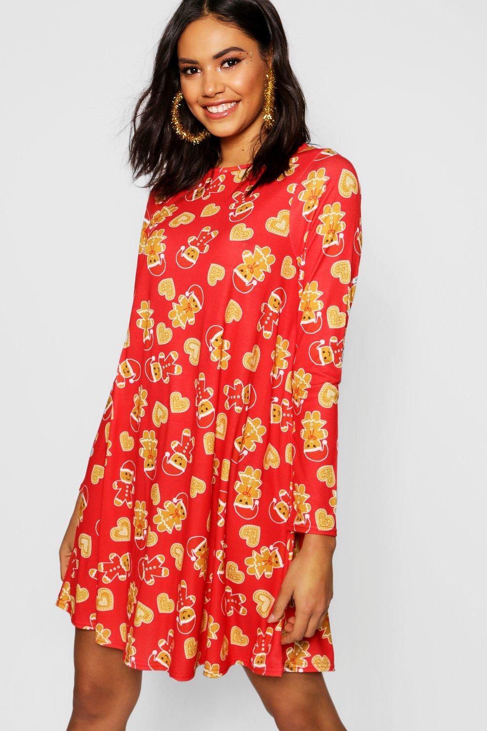 Boohoo christmas dresses best sale