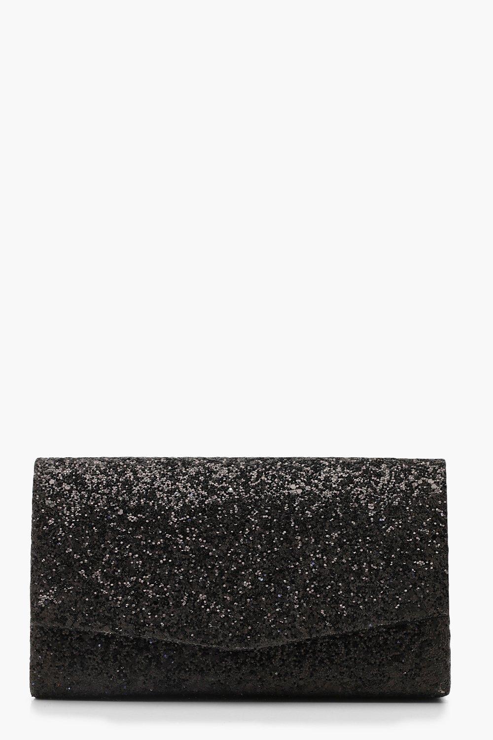 black clutch bag sparkly