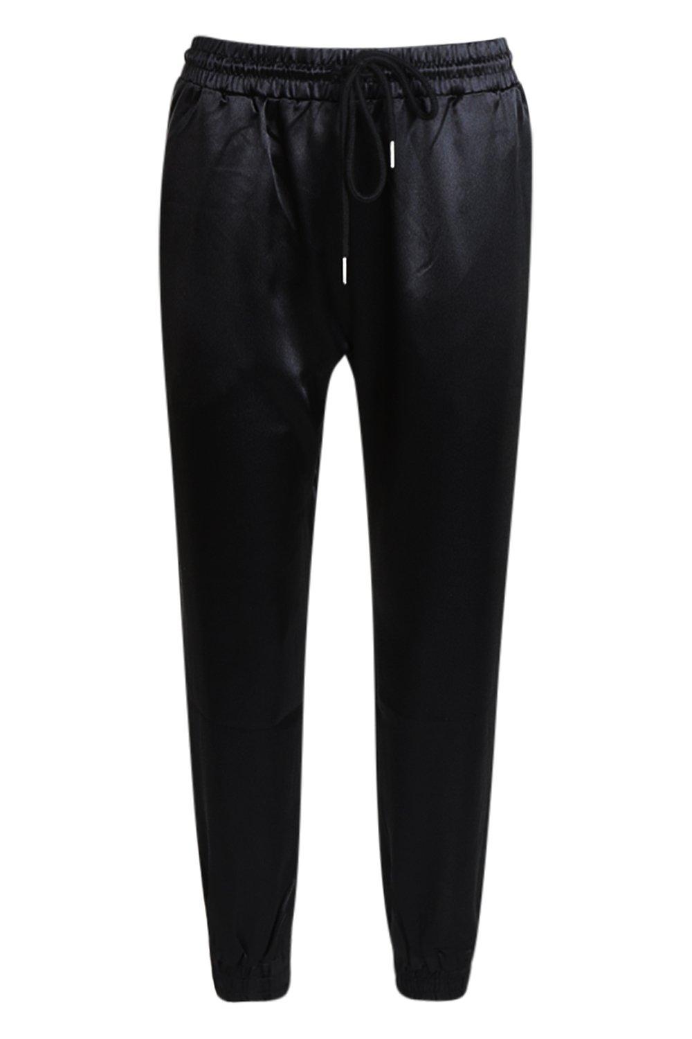 Satin Utility Jogger Boohoo